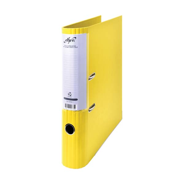 03 PP ROUND SPINE LEVER ARCH FILE_YELLOW M