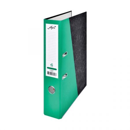 09 DELUXE MARBLE PAPER LEVER ARCH FILE_GREEN